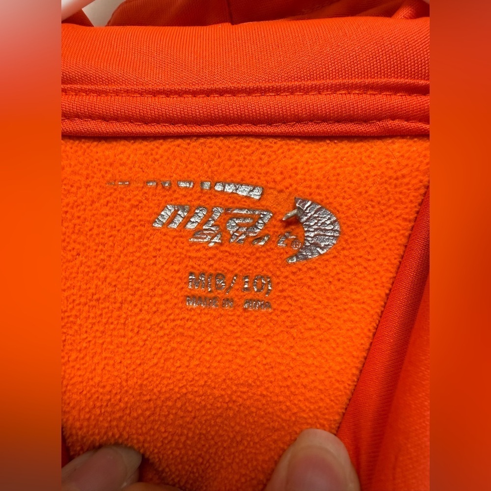 MTA Sport Kids Orange Hoodie Medium 8-10 Youth 0127 - Picture 6 of 7